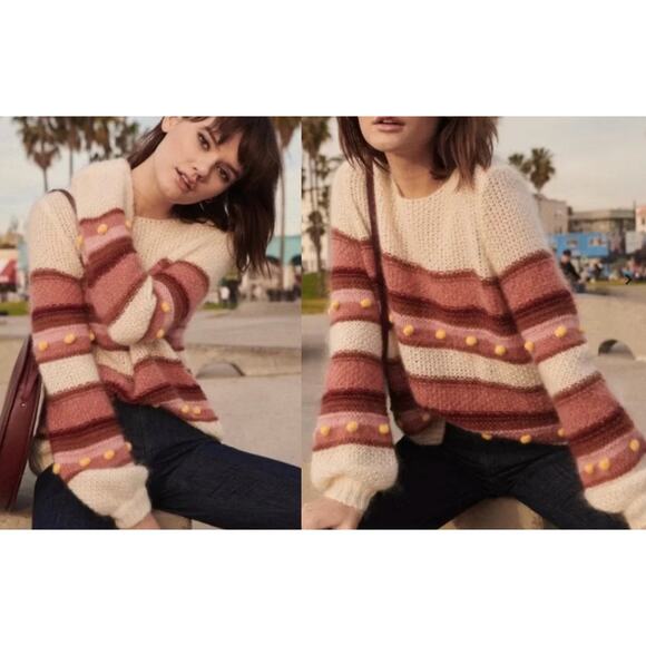 La Maille Sézane Sezane | Penelope Jumper Sweater | Sz XS - Picture 1 of 10